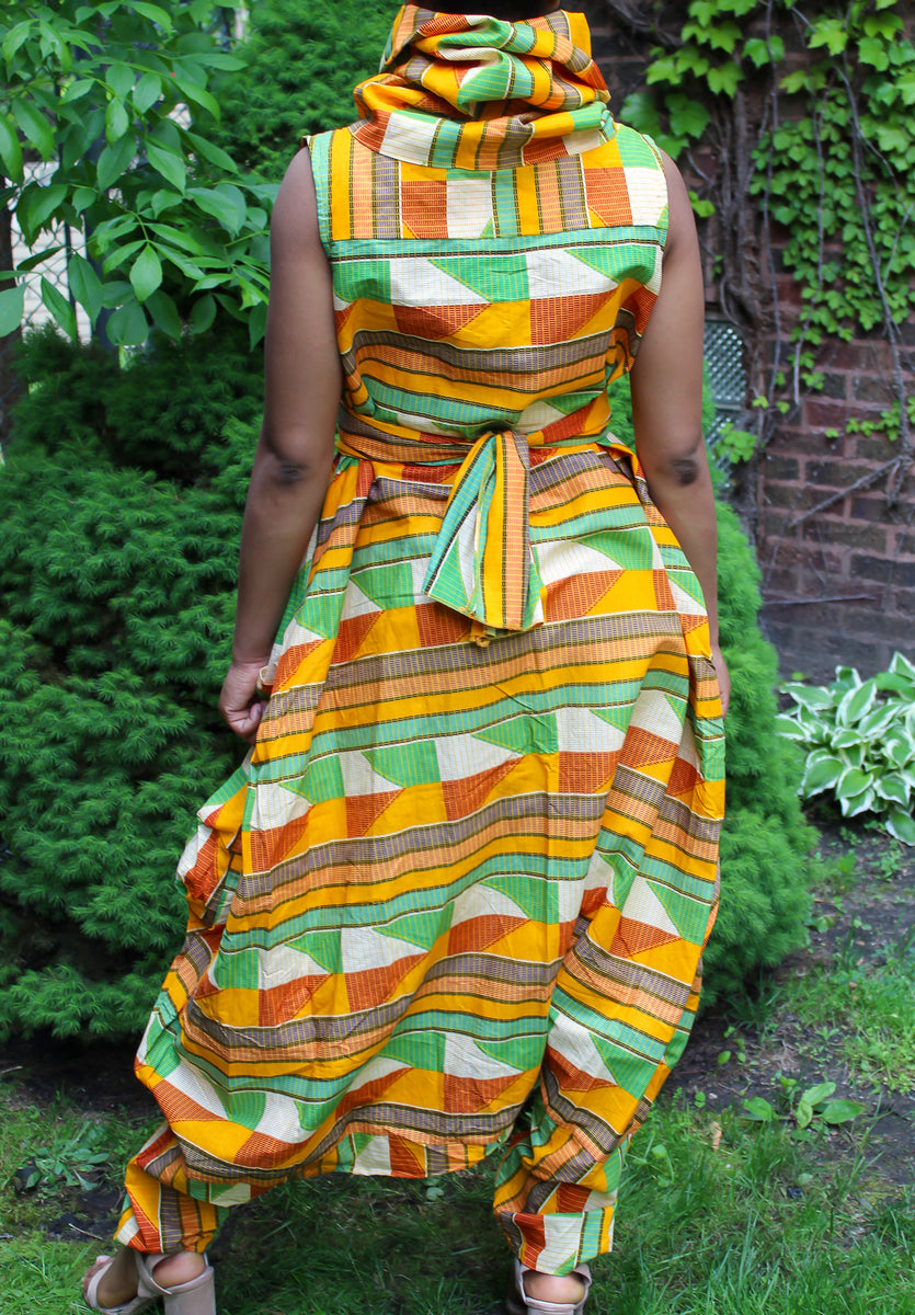 Kente jumpsuit hot sale